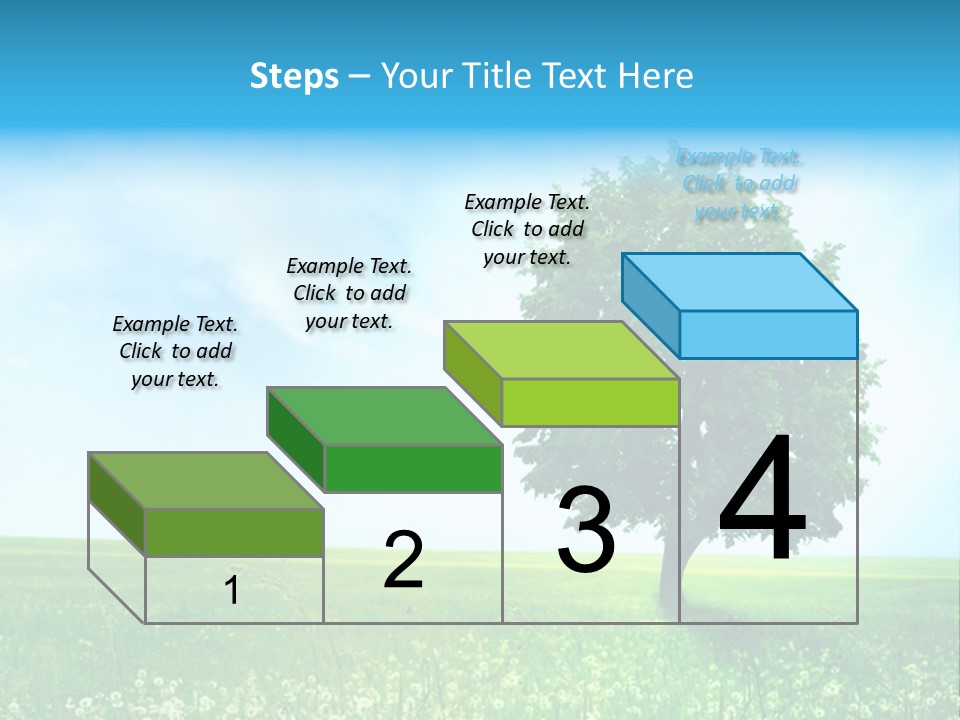 View Park Dandelions PowerPoint Template