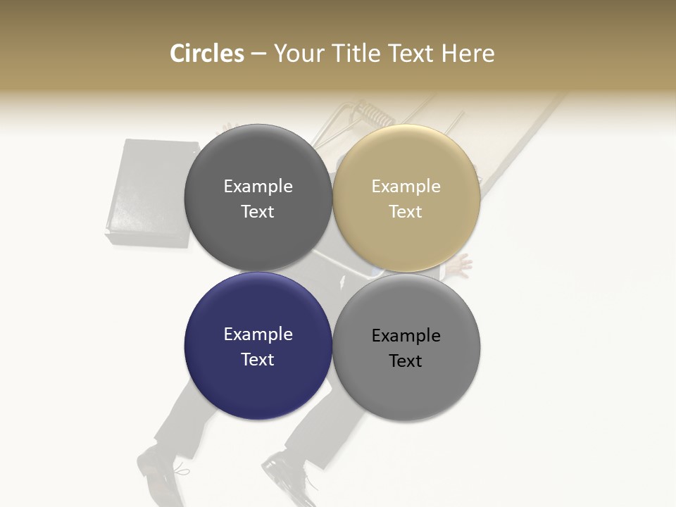 Negative Business Concept Male PowerPoint Template