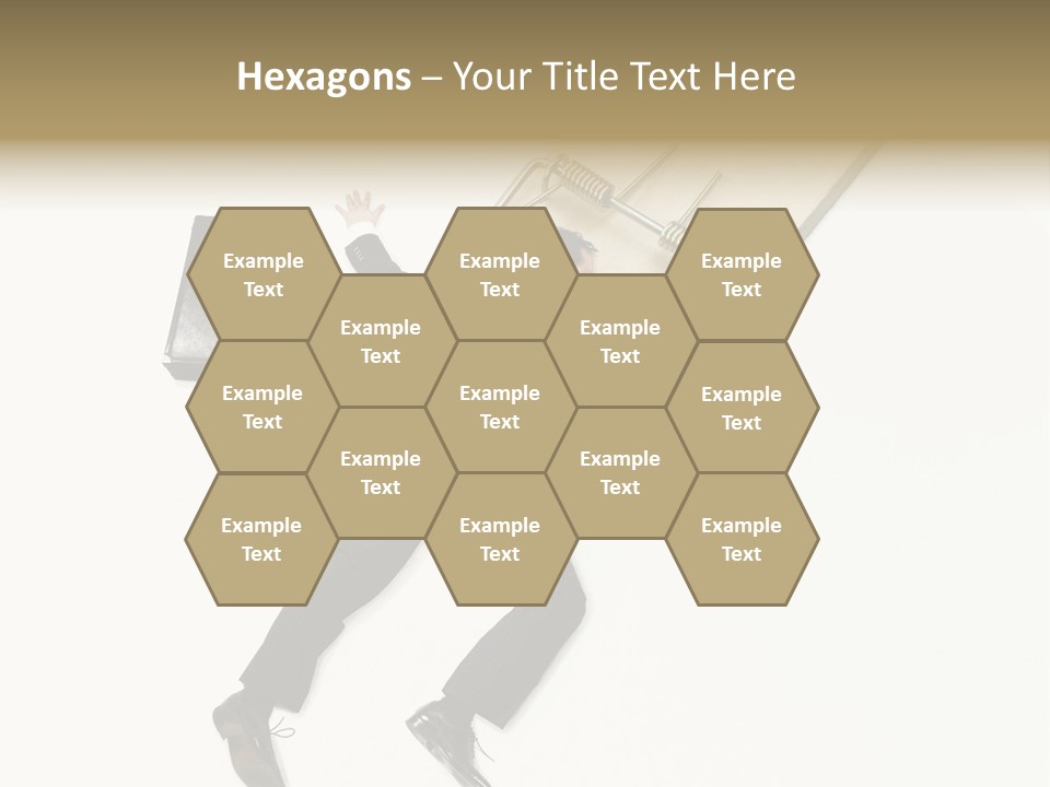 Negative Business Concept Male PowerPoint Template