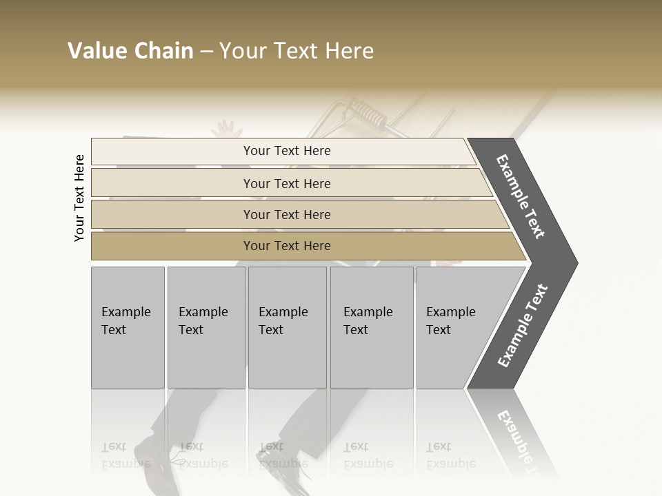 Negative Business Concept Male PowerPoint Template