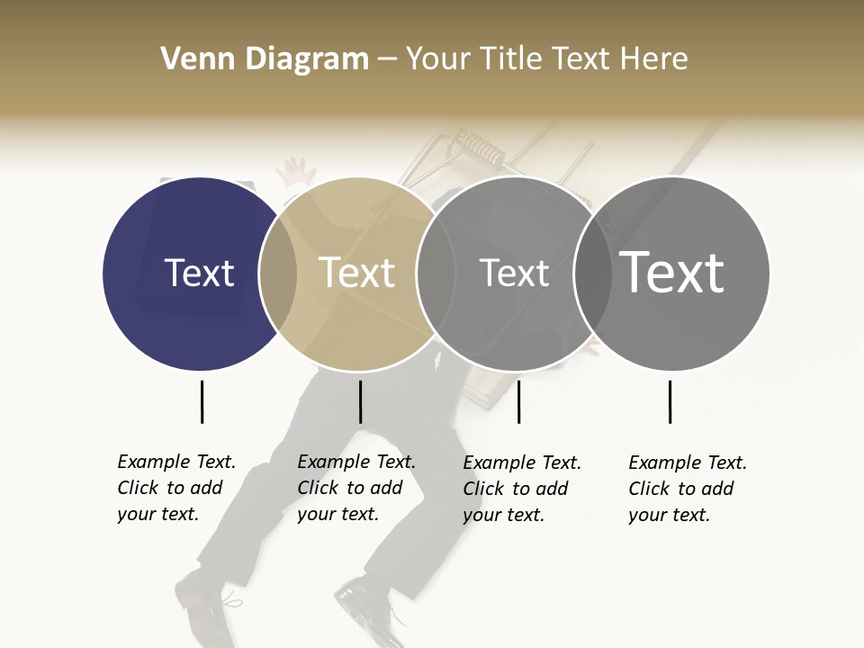 Negative Business Concept Male PowerPoint Template