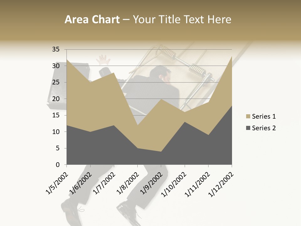 Negative Business Concept Male PowerPoint Template