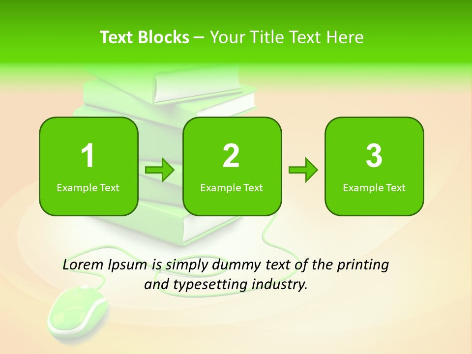 Storage Library Reading PowerPoint Template