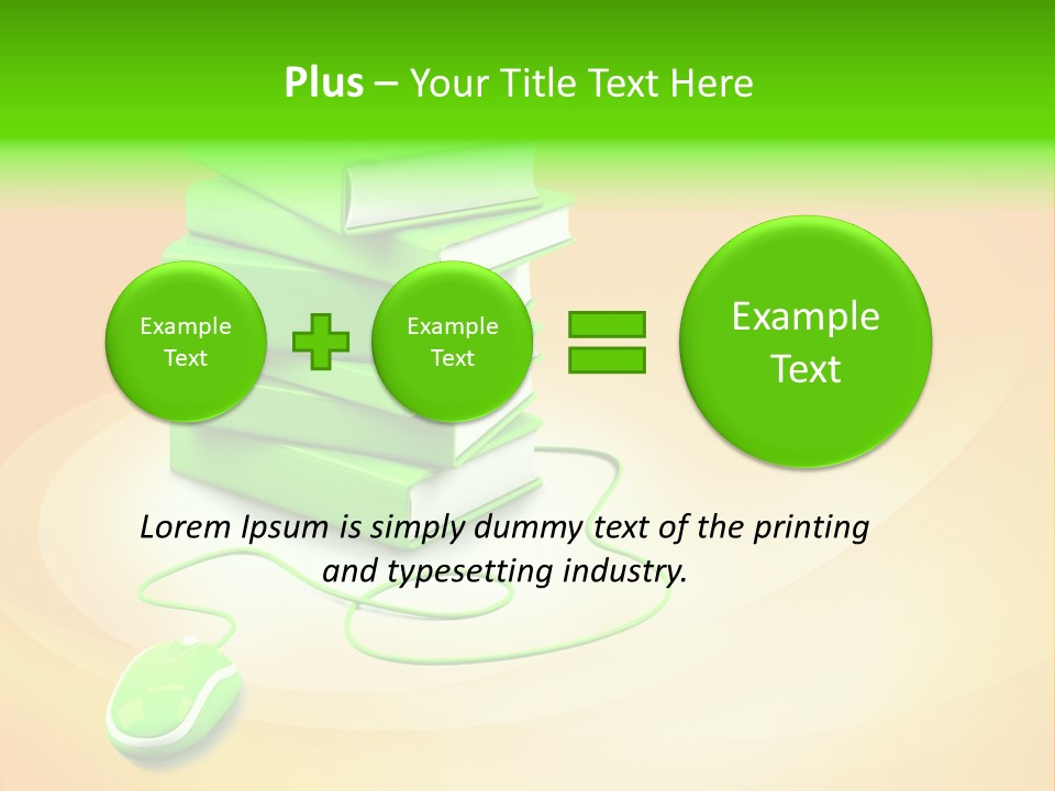 Storage Library Reading PowerPoint Template