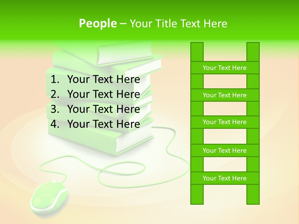 Storage Library Reading PowerPoint Template