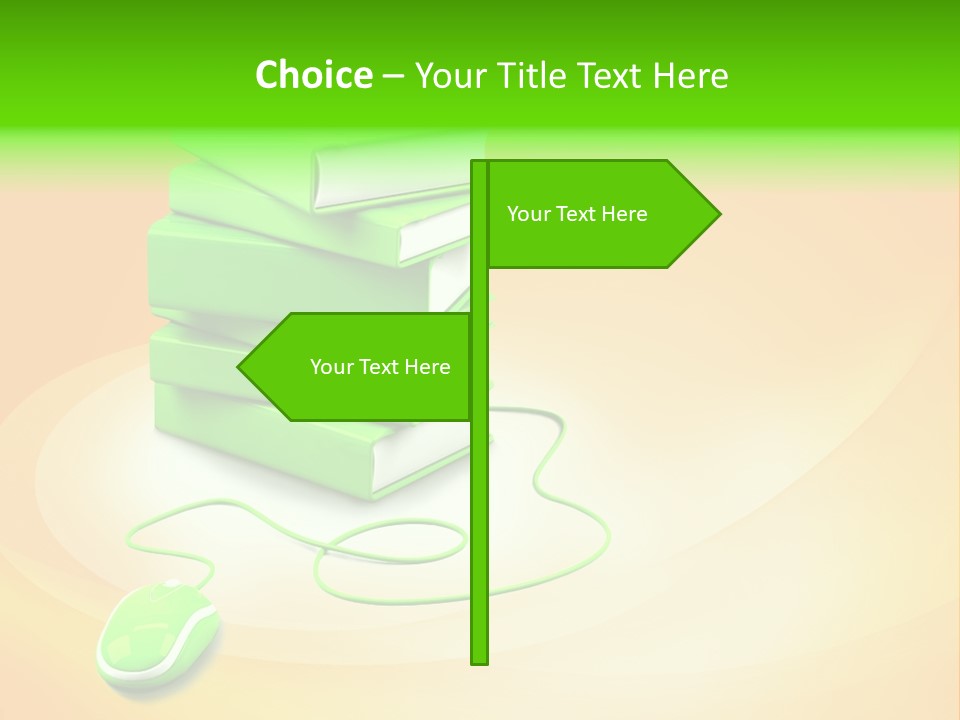 Storage Library Reading PowerPoint Template