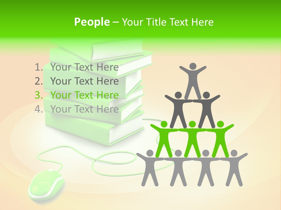 Storage Library Reading PowerPoint Template