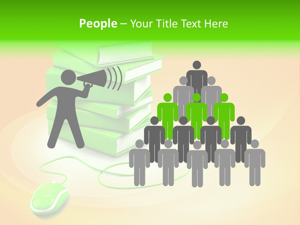 Storage Library Reading PowerPoint Template