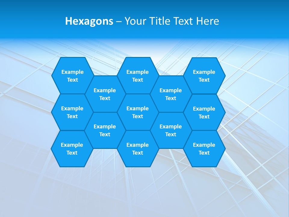 Economy Growth Center PowerPoint Template