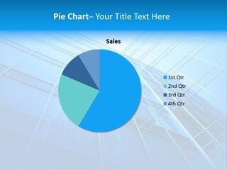 Economy Growth Center PowerPoint Template