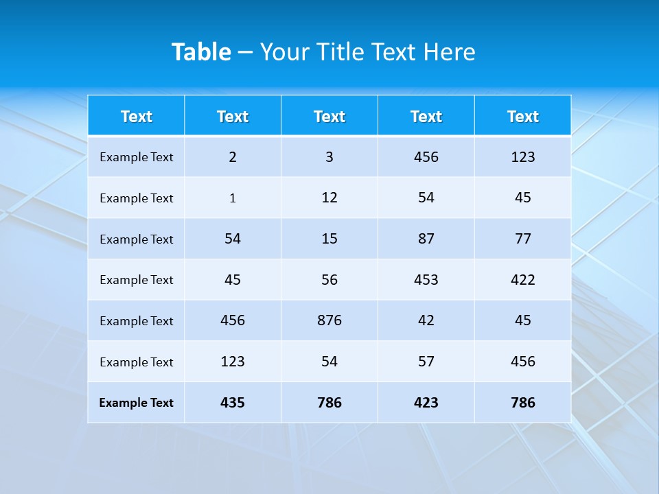 Economy Growth Center PowerPoint Template