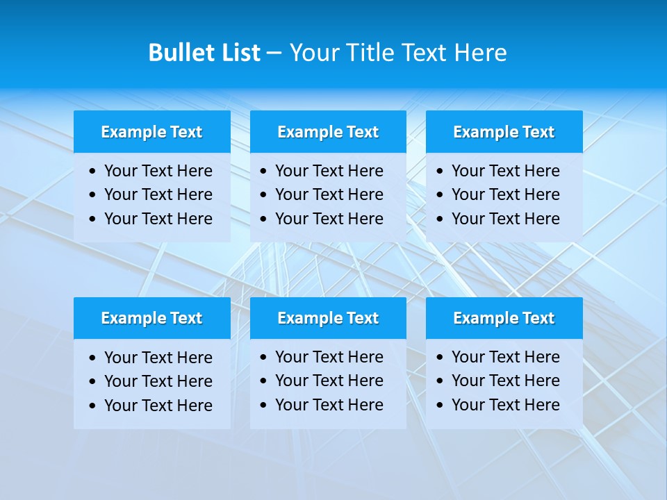 Economy Growth Center PowerPoint Template