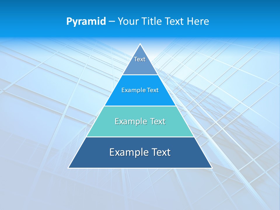 Economy Growth Center PowerPoint Template