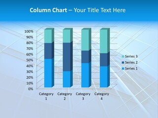 Economy Growth Center PowerPoint Template