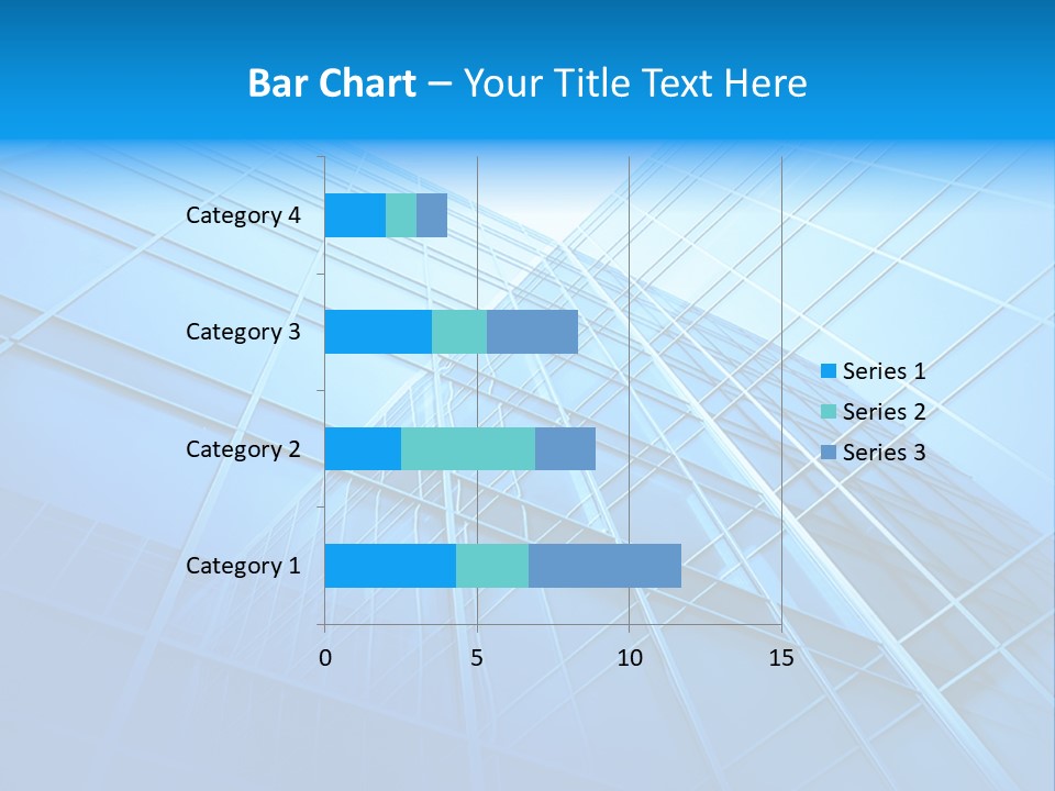 Economy Growth Center PowerPoint Template