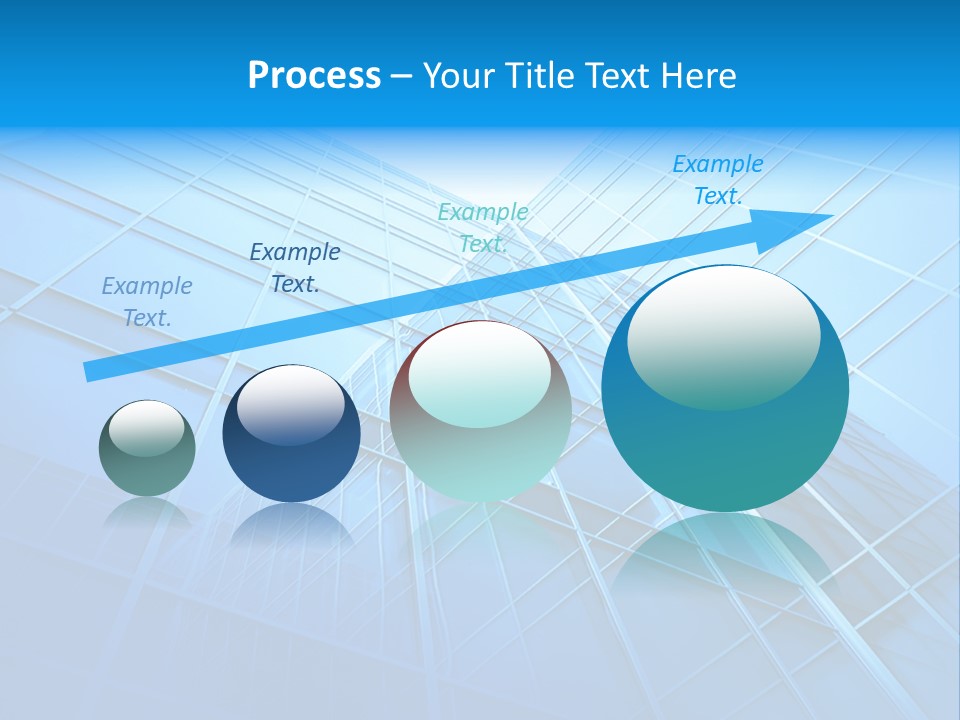 Economy Growth Center PowerPoint Template