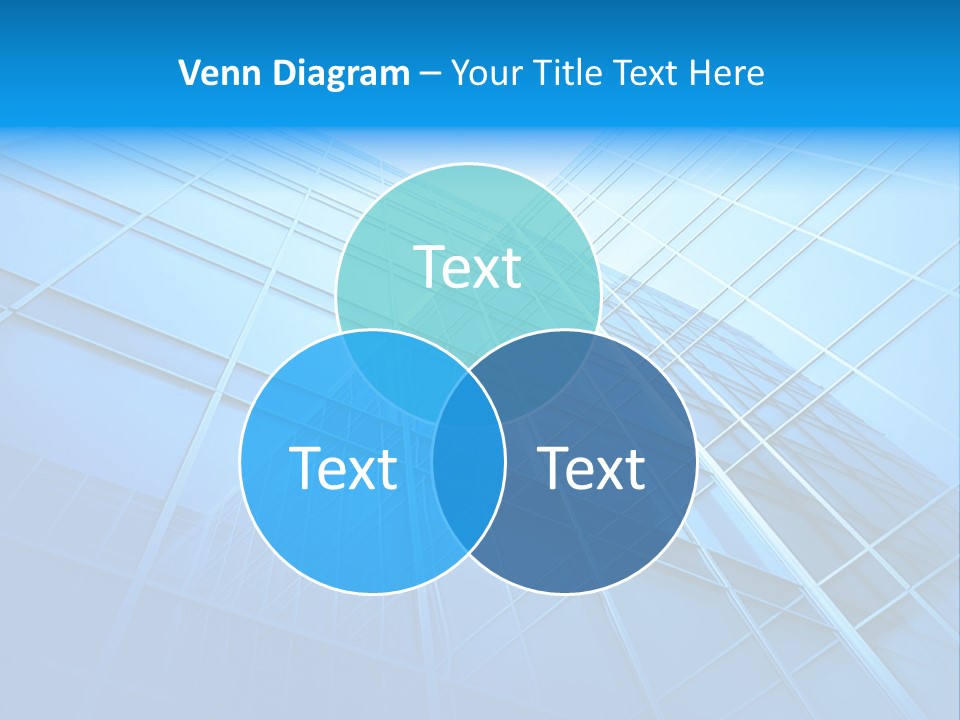 Economy Growth Center PowerPoint Template