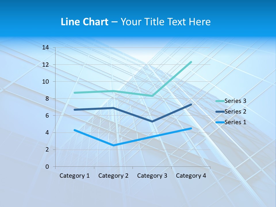 Economy Growth Center PowerPoint Template
