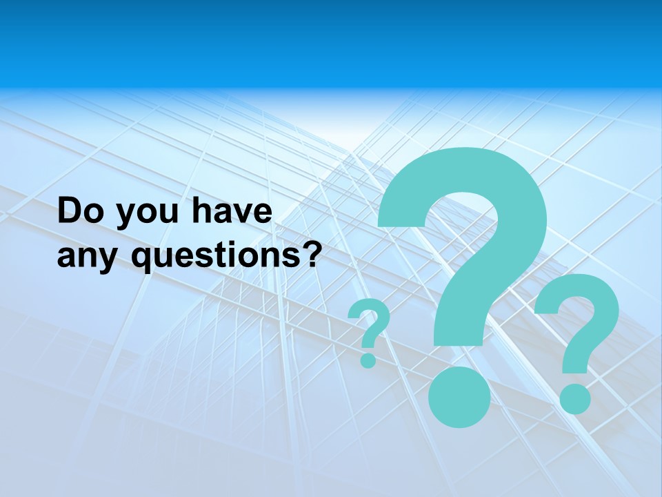 Economy Growth Center PowerPoint Template