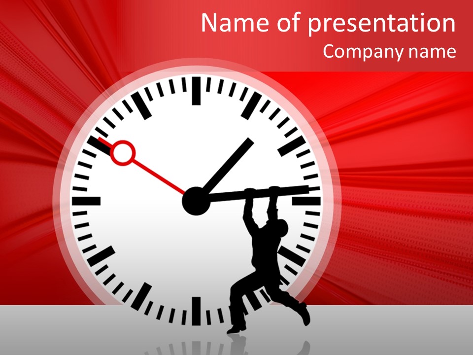 Board Corporate Teamwork PowerPoint Template