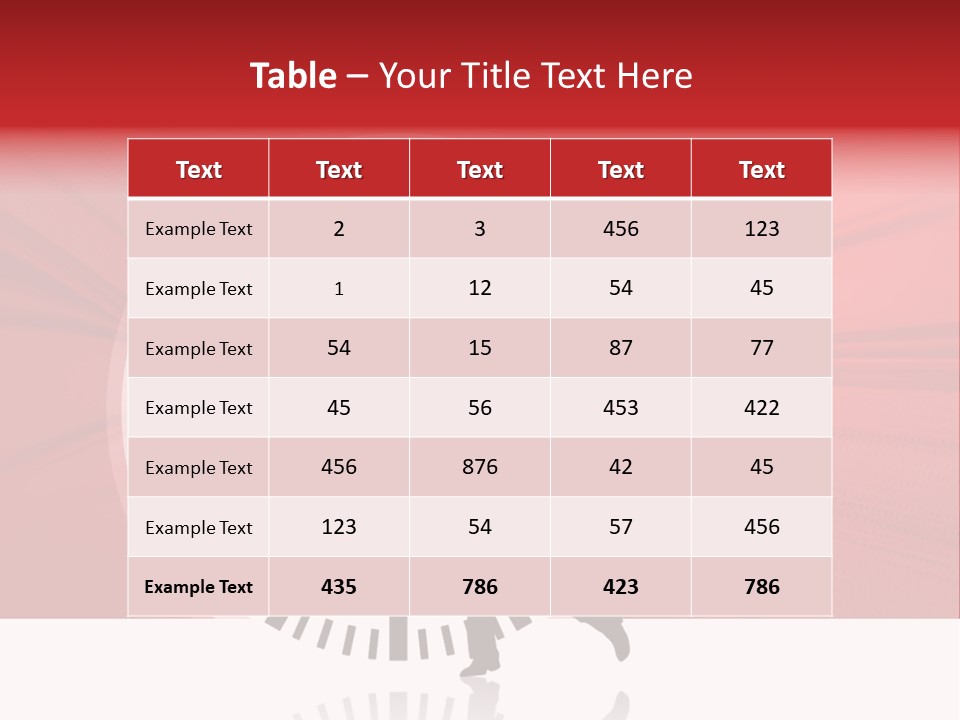 Board Corporate Teamwork PowerPoint Template