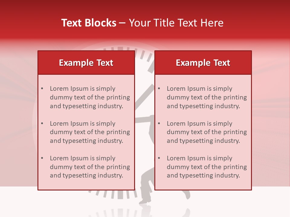 Board Corporate Teamwork PowerPoint Template