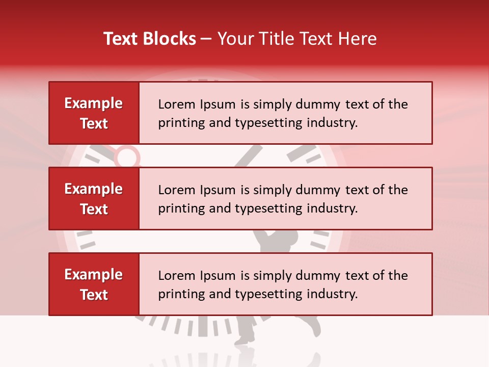 Board Corporate Teamwork PowerPoint Template
