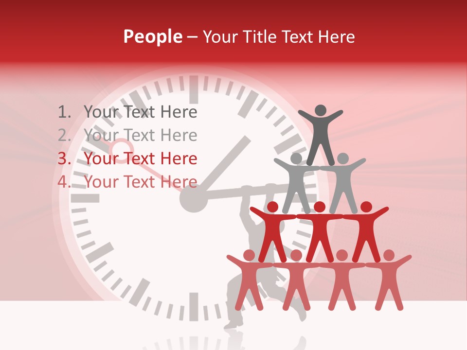 Board Corporate Teamwork PowerPoint Template