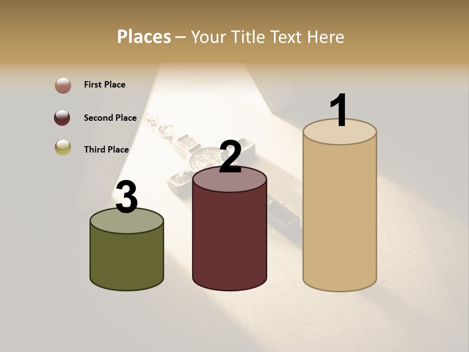 Spirit Catholicism Crucifixion PowerPoint Template