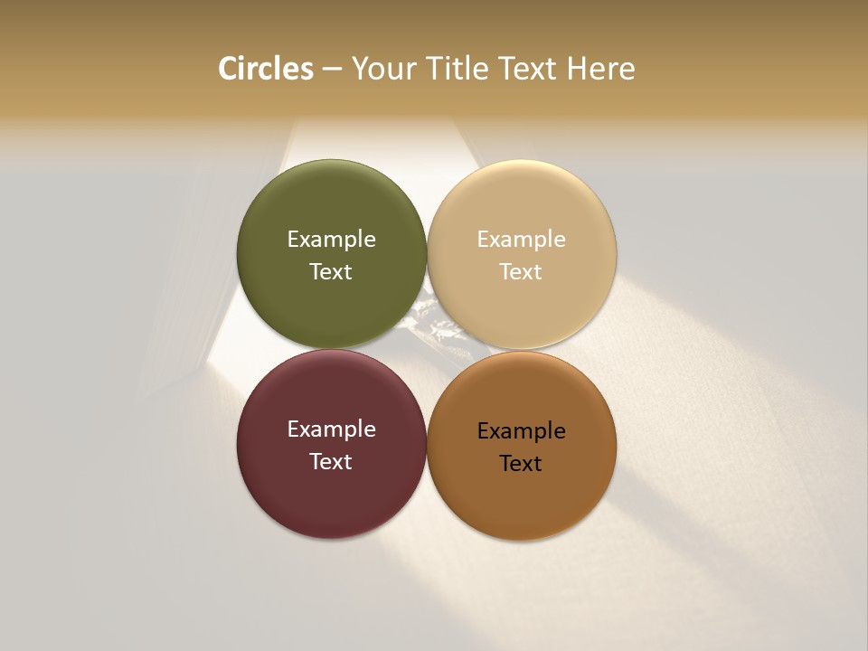 Spirit Catholicism Crucifixion PowerPoint Template