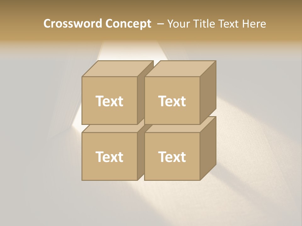 Spirit Catholicism Crucifixion PowerPoint Template