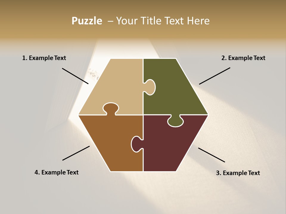 Spirit Catholicism Crucifixion PowerPoint Template