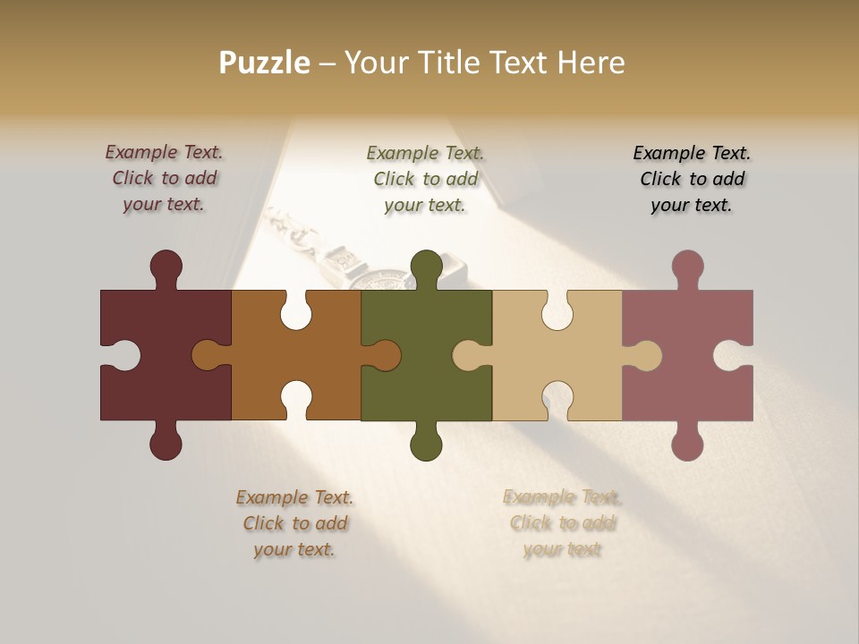 Spirit Catholicism Crucifixion PowerPoint Template