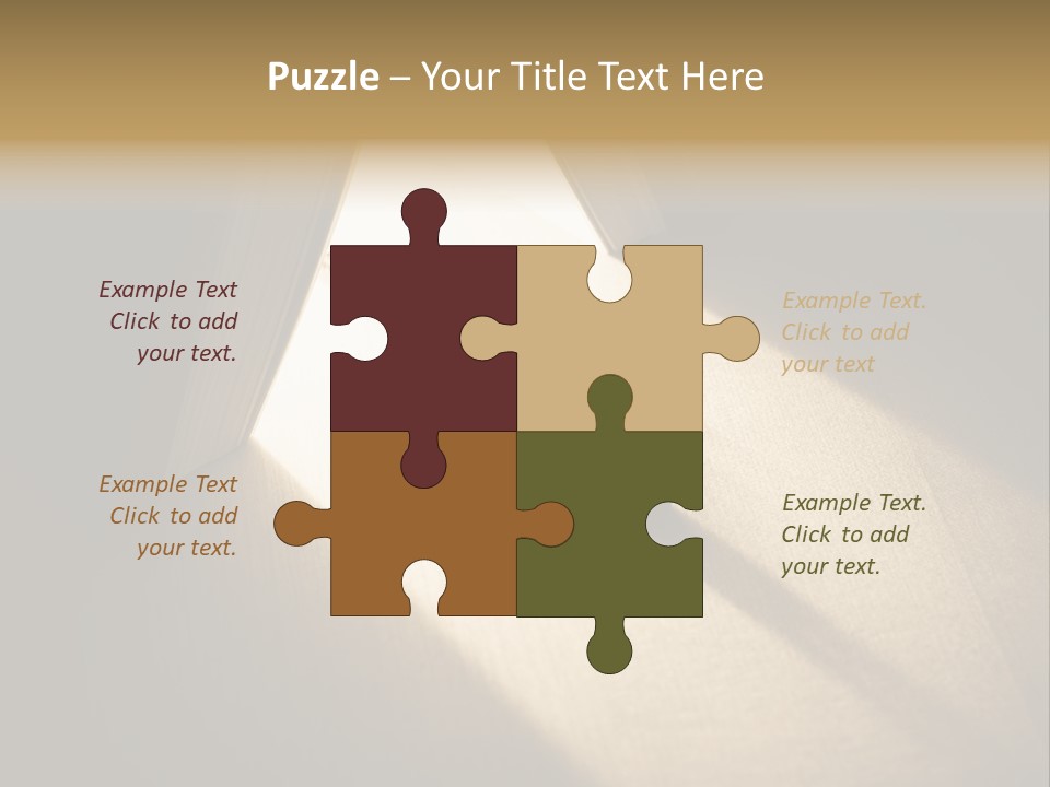 Spirit Catholicism Crucifixion PowerPoint Template