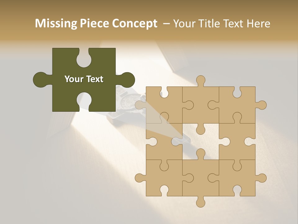 Spirit Catholicism Crucifixion PowerPoint Template