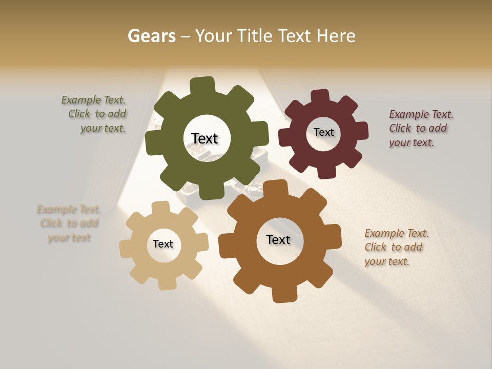 Spirit Catholicism Crucifixion PowerPoint Template