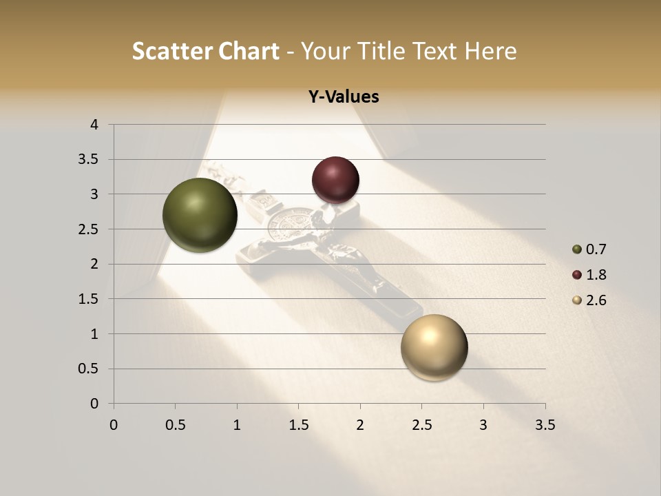 Spirit Catholicism Crucifixion PowerPoint Template