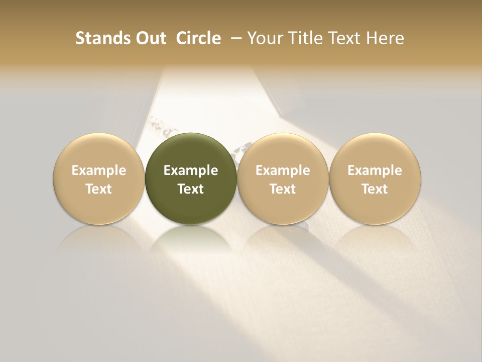 Spirit Catholicism Crucifixion PowerPoint Template