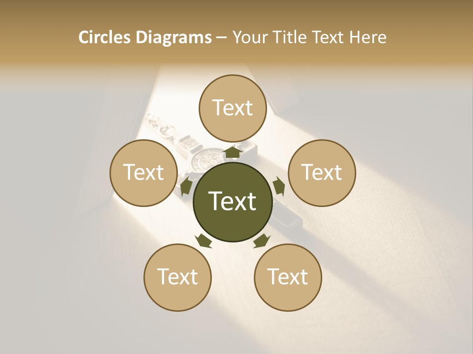 Spirit Catholicism Crucifixion PowerPoint Template