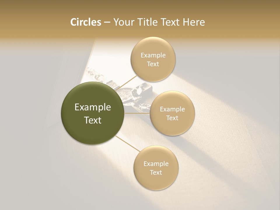 Spirit Catholicism Crucifixion PowerPoint Template