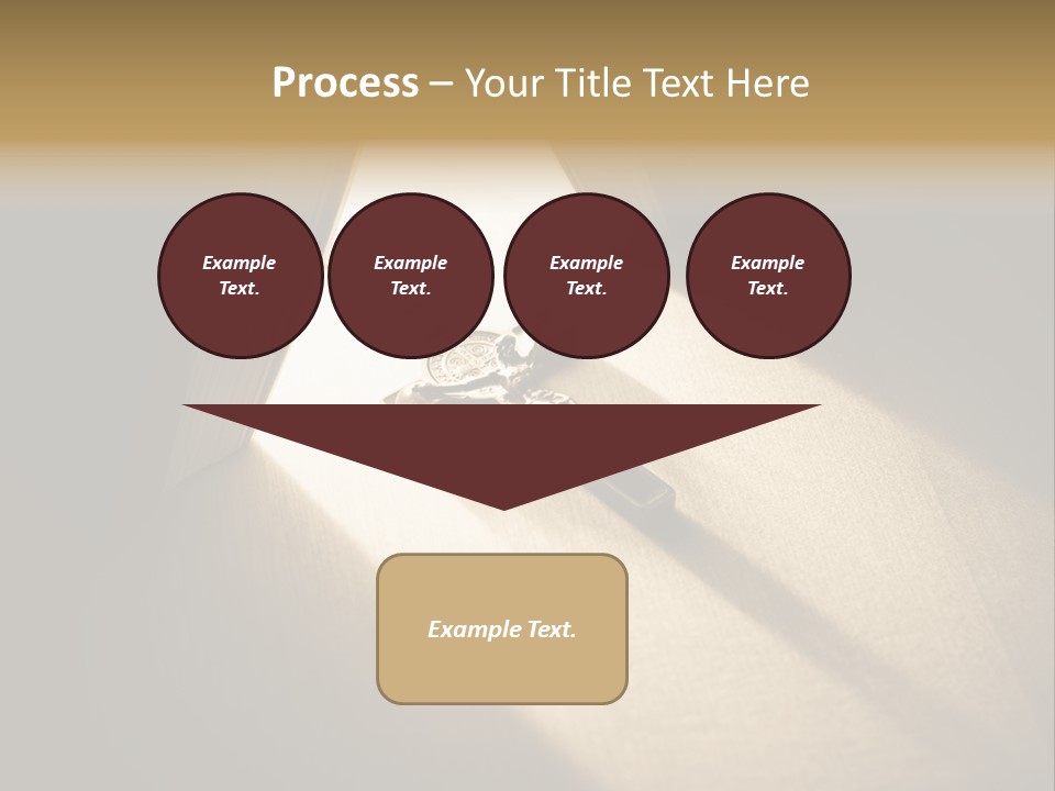 Spirit Catholicism Crucifixion PowerPoint Template