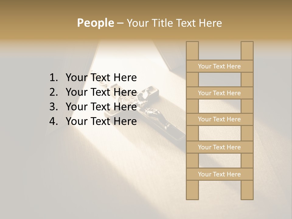 Spirit Catholicism Crucifixion PowerPoint Template