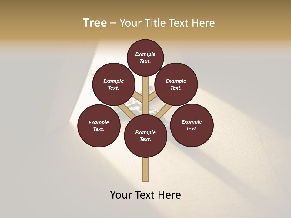 Spirit Catholicism Crucifixion PowerPoint Template