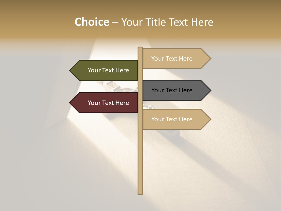 Spirit Catholicism Crucifixion PowerPoint Template
