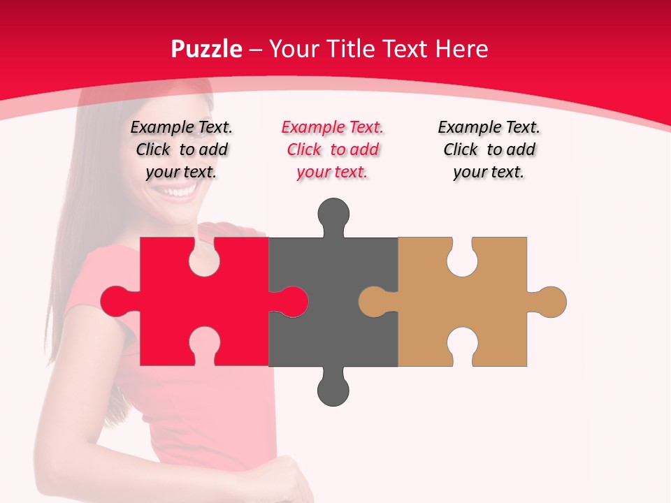 Red Copyspace People PowerPoint Template