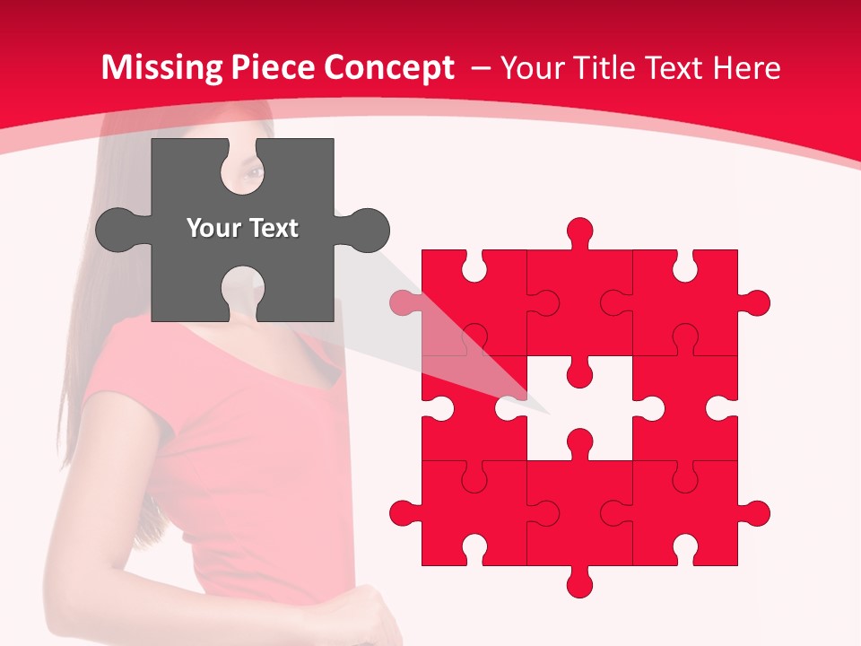 Red Copyspace People PowerPoint Template
