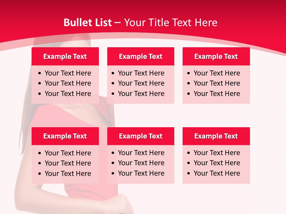 Red Copyspace People PowerPoint Template