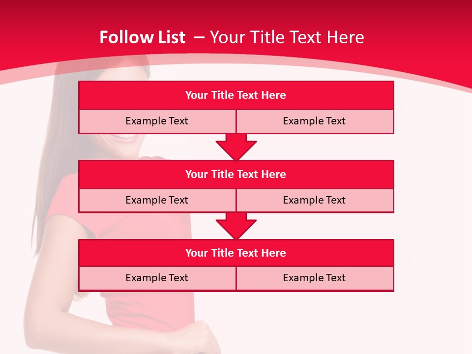 Red Copyspace People PowerPoint Template