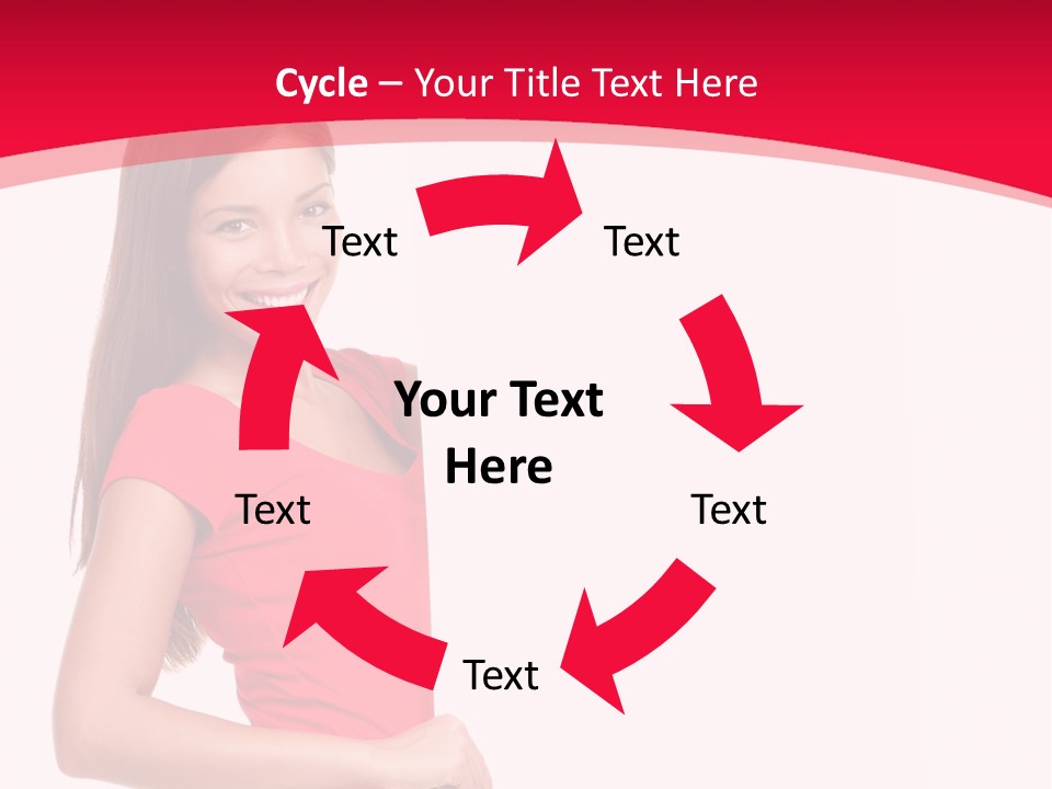 Red Copyspace People PowerPoint Template