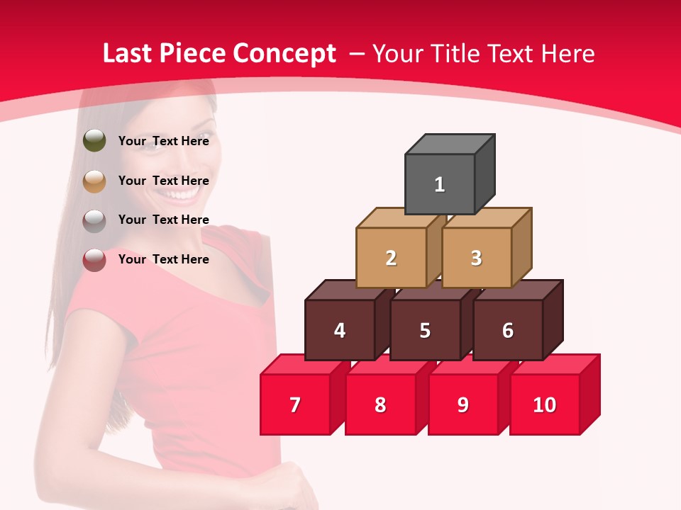Red Copyspace People PowerPoint Template